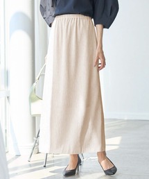 ROPE' PICNIC | イレギュラープリーツ微光沢スカート(スカート)