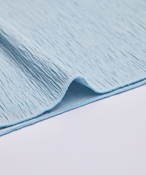 ROPE' PICNIC（ロペピクニック）の「イレギュラープリーツ微光沢スカート（スカート・レディース・ブラック/ベージュ系その他/サックスブルー・38/36）」の14枚目の写真