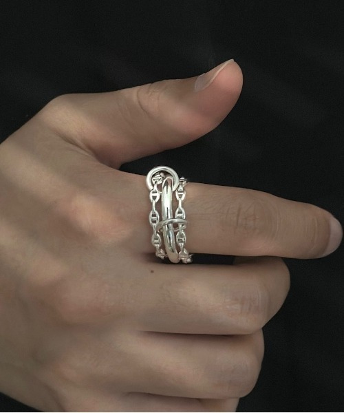 blatto(ブラット)の「【blatto 925silver】925シルバー リング bla-ring-s002 U(リング・メンズ・A/H/C/D/E/F/B/G・6/9)」の2枚目の写真