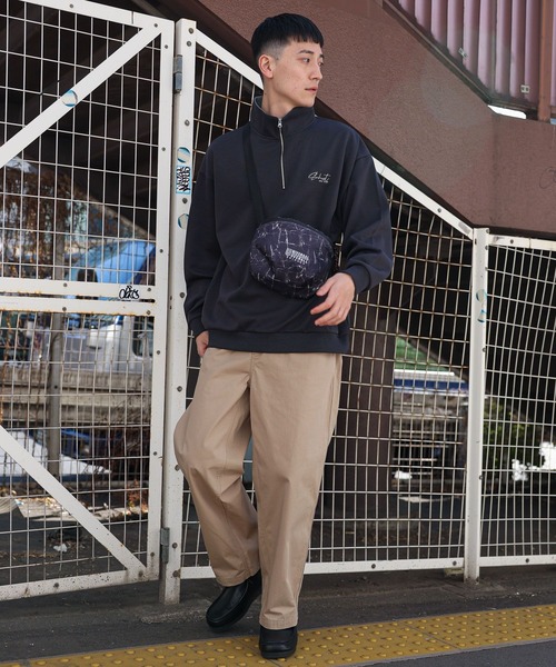 niko and...（ニコアンド）の「1タックライトコットンチノパンツ（チノパンツ・メンズ・ベージュ/グレー/アイボリー・LARGE/MEDIUM）」の7枚目の写真