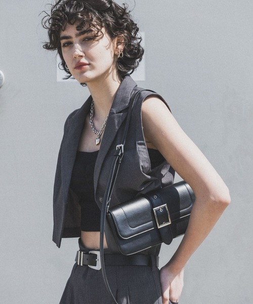 PAGEBOY(ページボーイ)の「アソートスクエアBAG(ハンドバッグ・レディース・ブラック/ブルー・FREE)」の3枚目の写真