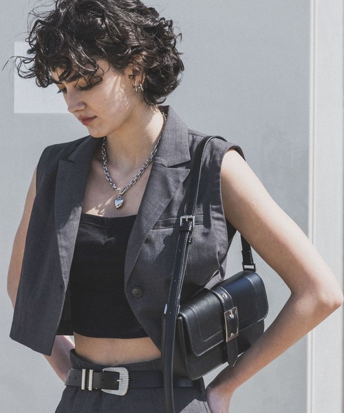 PAGEBOY(ページボーイ)の「アソートスクエアBAG(ハンドバッグ・レディース・ブラック/ブルー・FREE)」の4枚目の写真