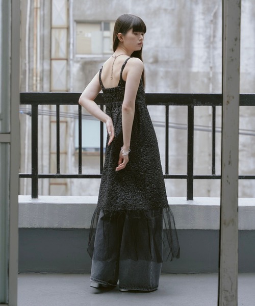 RAY CASSIN（レイカズン）の「ジャガードジップフレアワンピース