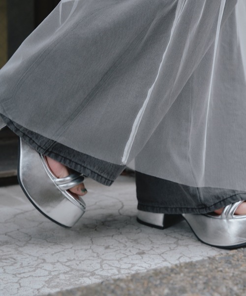 RAY CASSIN（レイカズン）の「ジャガードジップフレアワンピース（ワンピース・レディース・ブラック/ブルー/ホワイト・FREE）」の20枚目の写真