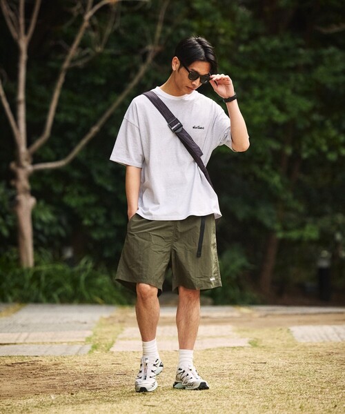 FREAK'S STORE(フリークスストア)の「限定展開 WILD THINGS×FREAK'S STORE/ワイルドシングス 別注 ワンポイント刺繍 クライミングショーツ(その他パンツ・メンズ・オリーブ/ブラック/ベージュ・LARGE/MEDIUM/SMALL)」の14枚目の写真