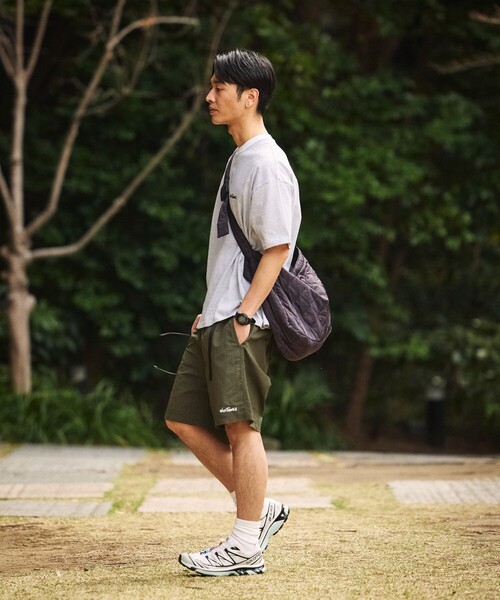 FREAK'S STORE(フリークスストア)の「限定展開 WILD THINGS×FREAK'S STORE/ワイルドシングス 別注 ワンポイント刺繍 クライミングショーツ(その他パンツ・メンズ・オリーブ/ブラック/ベージュ・LARGE/MEDIUM/SMALL)」の18枚目の写真