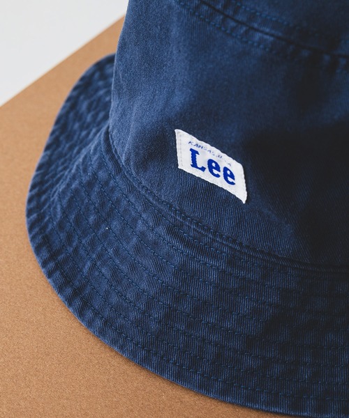 Lee（リー）の「【Lee/リー】コットンツイルバケットハット 100176311（ハット・メンズ・ネイビー/ブラック/ベージュ/ライトグレー/ホワイト・FREE）」の11枚目の写真