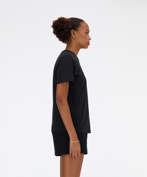 NEW BALANCE(ニューバランス)の「Shifted スリーブTシャツ(Tシャツ/カットソー・レディース・ホワイト/ライトイエロー/ブラック・SMALL/MEDIUM/LARGE/X-LARGE)」の8枚目の写真