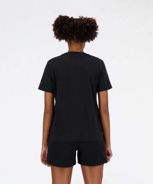 NEW BALANCE(ニューバランス)の「Shifted スリーブTシャツ(Tシャツ/カットソー・レディース・ホワイト/ライトイエロー/ブラック・SMALL/MEDIUM/LARGE/X-LARGE)」の7枚目の写真