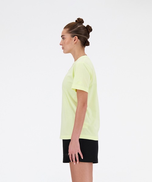 NEW BALANCE(ニューバランス)の「Shifted スリーブTシャツ(Tシャツ/カットソー・レディース・ホワイト/ライトイエロー/ブラック・SMALL/MEDIUM/LARGE/X-LARGE)」の6枚目の写真