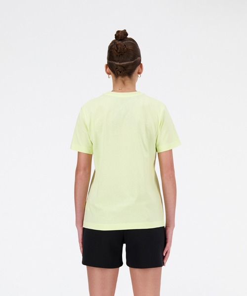 NEW BALANCE(ニューバランス)の「Shifted スリーブTシャツ(Tシャツ/カットソー・レディース・ホワイト/ライトイエロー/ブラック・SMALL/MEDIUM/LARGE/X-LARGE)」の5枚目の写真