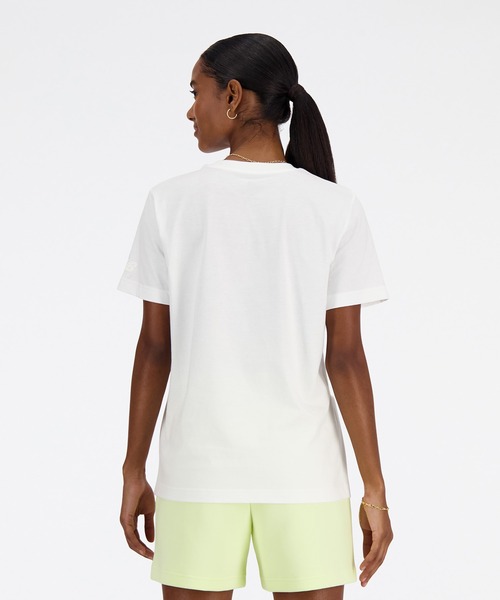 NEW BALANCE(ニューバランス)の「Shifted スリーブTシャツ(Tシャツ/カットソー・レディース・ホワイト/ライトイエロー/ブラック・SMALL/MEDIUM/LARGE/X-LARGE)」の10枚目の写真