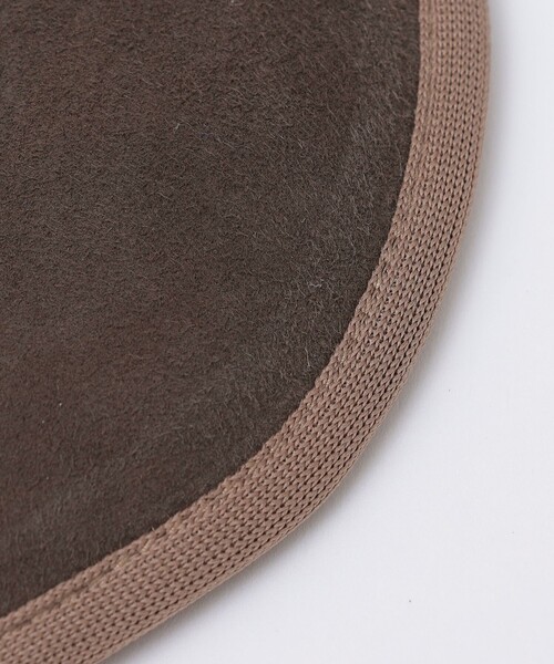 M.MOWBRAY（モゥブレィ）の「M.MOWBRAY: シルキー レザー グローブ（シューケア用品・メンズ・ブラウン/ブラック・ONE SIZE）」の9枚目の写真