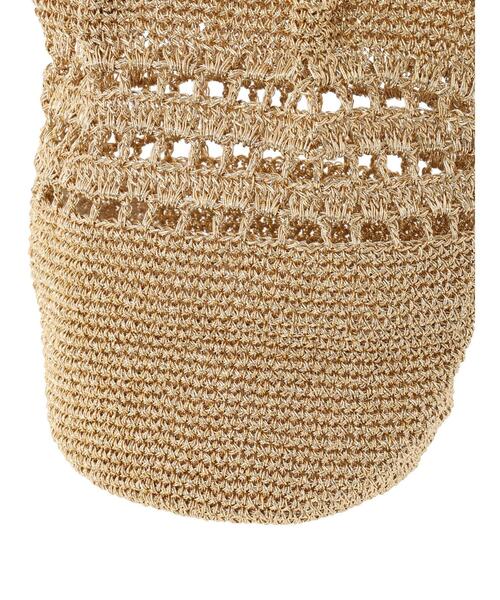 Samansa Mos2（サマンサ モスモス）の「メタリックトートバッグ（ハンドバッグ・レディース・シルバー/ゴールド・F）」の14枚目の写真