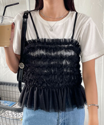 Chillfar | チュールキャミソール(キャミソール)