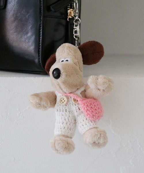 nomnom（ノムノム）の「【nomnom】サスペンダーぬいぐるみキーホルダー（キーホルダー・レディース・アイボリー/ピンク/ブルー・FREE）」の15枚目の写真