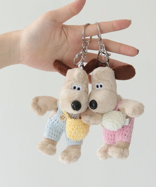 nomnom（ノムノム）の「【nomnom】サスペンダーぬいぐるみキーホルダー（キーホルダー・レディース・アイボリー/ピンク/ブルー・FREE）」の18枚目の写真