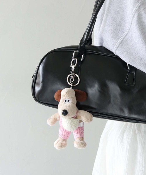 nomnom（ノムノム）の「【nomnom】サスペンダーぬいぐるみキーホルダー（キーホルダー・レディース・アイボリー/ピンク/ブルー・FREE）」の10枚目の写真