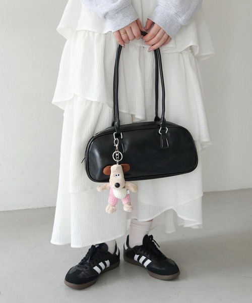 nomnom（ノムノム）の「【nomnom】サスペンダーぬいぐるみキーホルダー（キーホルダー・レディース・アイボリー/ピンク/ブルー・FREE）」の12枚目の写真