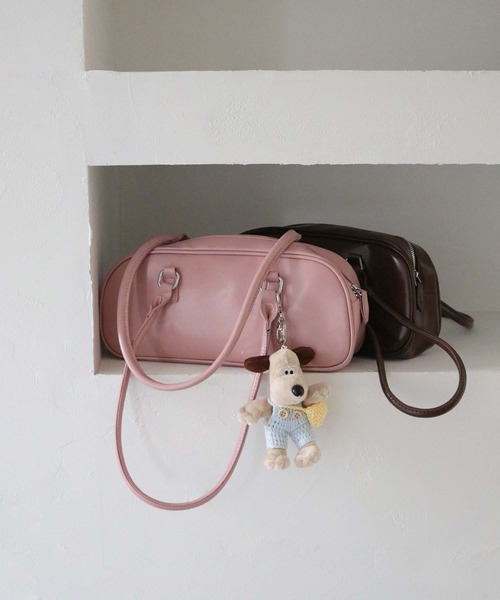 nomnom（ノムノム）の「【nomnom】サスペンダーぬいぐるみキーホルダー（キーホルダー・レディース・アイボリー/ピンク/ブルー・FREE）」の9枚目の写真