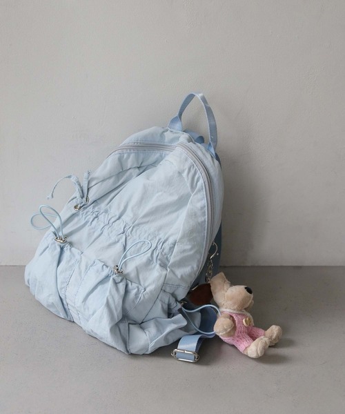 nomnom（ノムノム）の「【nomnom】サスペンダーぬいぐるみキーホルダー（キーホルダー・レディース・アイボリー/ピンク/ブルー・FREE）」の14枚目の写真