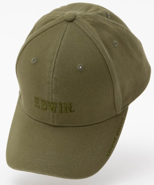 【セール】EDWIN ツイルロゴ刺繍ウォッシュCAP（キャップ）｜EDWIN（エドウィン）のファッション通販 - ZOZOTOWN