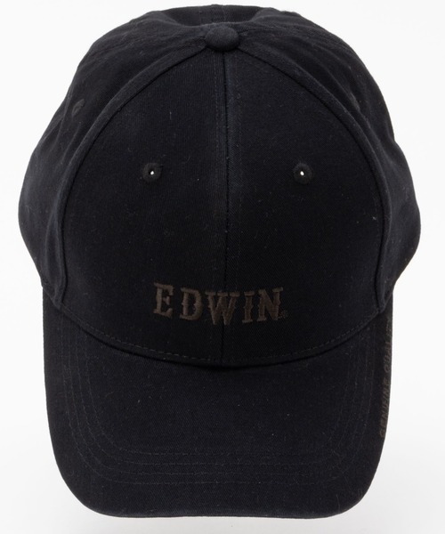 EDWIN(エドウィン)の「EDWIN ツイルロゴ刺繍ウォッシュCAP(キャップ・メンズ・オリーブ/ブラック/ベージュ・FREE)」の6枚目の写真