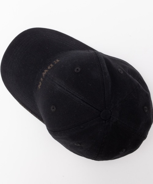 EDWIN(エドウィン)の「EDWIN ツイルロゴ刺繍ウォッシュCAP(キャップ・メンズ・オリーブ/ブラック/ベージュ・FREE)」の8枚目の写真