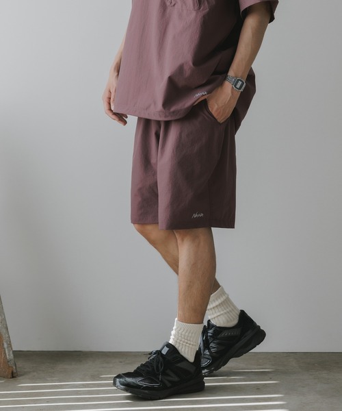 NANGA（ナンガ）の「NANGA/ナンガ DotAirCOMFY SHORTS ショーツ 2026年春夏　再入荷（その他パンツ・メンズ・ブラック/マスタード/ブラウン/ブルー/プラム/ブラック系/グリーン/ネイビー・M/L/XL）」の7枚目の写真