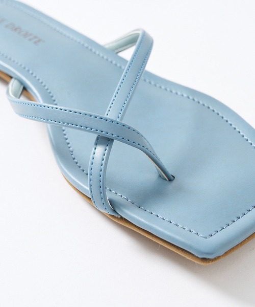 RIVE DROITE（リヴドロワ）の「クロストングサンダル（サンダル・レディース・ブラック/ブルー/キャメル・37/38）」の22枚目の写真