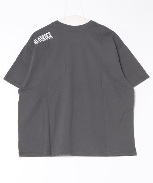 HEAD ROCK(ヘッドロック)の「HEADROCK/ヘッドロック 半袖オーバーサイズTシャツ(大人)(Tシャツ/カットソー・メンズ・スミクロ/オートミール/ネイビー・165/175/185)」の4枚目の写真