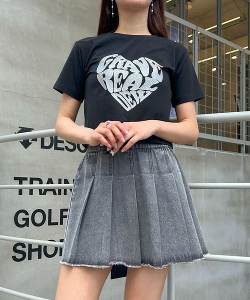 INGNI(イング)の「デニムプリーツスカート(スカート・レディース・ライトグレー/ブルー系その他3・FREE)」の11枚目の写真