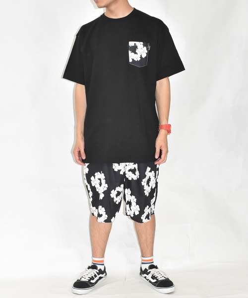DOUBLE STEAL(ダブルスティール)の「柄ショート パンツ(その他パンツ・メンズ・ベージュ系/カーキ系/ブラック系2/ブラウン系/ブラック系1・LARGE/X-LARGE/MEDIUM)」の3枚目の写真