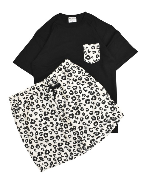 DOUBLE STEAL(ダブルスティール)の「柄ショート パンツ(その他パンツ・メンズ・ベージュ系/カーキ系/ブラック系2/ブラウン系/ブラック系1・LARGE/X-LARGE/MEDIUM)」の4枚目の写真