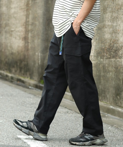 GERRY(ジェリー)の「【GERRY/ジェリー】ストレッチシャンブレー&ストレッチポプリン クライミングカーゴ パンツ(カーゴパンツ・メンズ・サンドベージュ/オリーブ/ブラック/サックスブルー/ブルー・L/S/M/LL)」の12枚目の写真