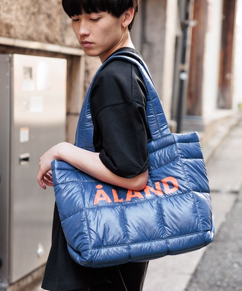 ALAND（エーランド）の「【UNISEX】ALAND／キルティングボストンバック（ボストンバッグ・レディース・ホワイト/ブラック/ネイビー・FREE）」の17枚目の写真
