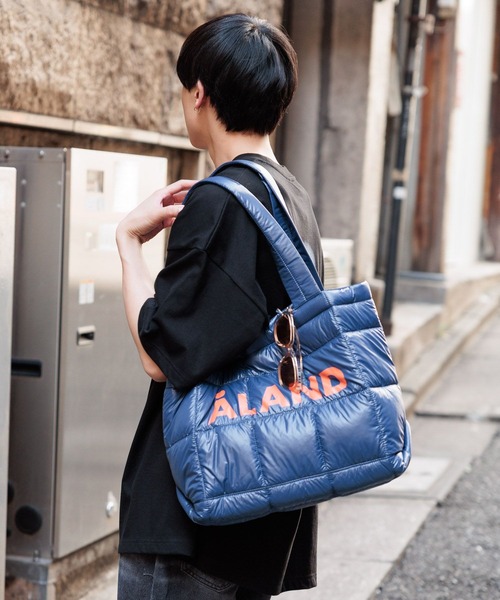 ALAND（エーランド）の「【UNISEX】ALAND／キルティングボストンバック（ボストンバッグ・レディース・ホワイト/ブラック/ネイビー・FREE）」の16枚目の写真