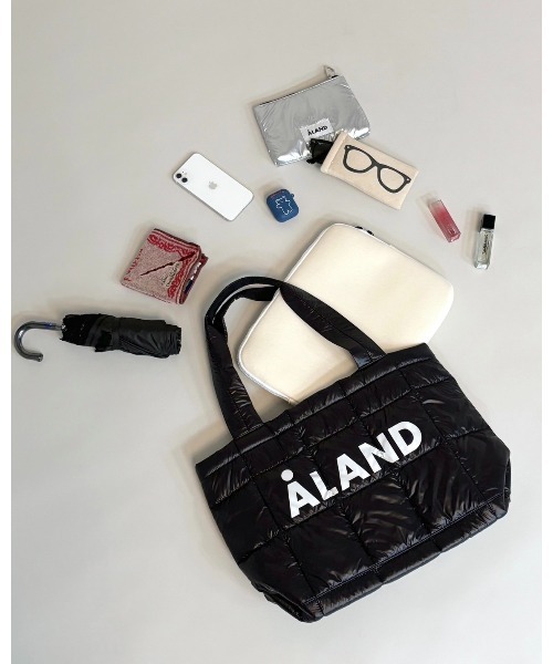 ALAND（エーランド）の「【UNISEX】ALAND／キルティングボストンバック（ボストンバッグ・レディース・ホワイト/ブラック/ネイビー・FREE）」の20枚目の写真
