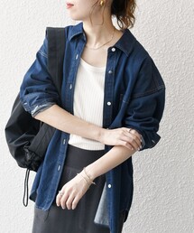 SHIPS any | SHIPS any: デニム ポケット シャツ［SHIPS any DENIM］(シャツ/ブラウス)
