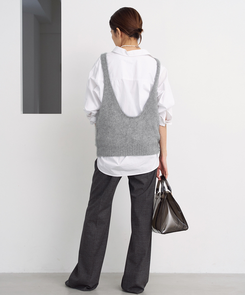 国内初の直営店 IENA（イエナ）の「fluffyファー WEAR - ニットタンク（ベスト）」 トップス
