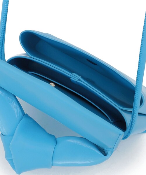 ADD CULUMN（アドカラム）の「ADD CULUMN:WAFT MICRO SHOULDER（ショルダーバッグ・レディース・ブラック/ライトブルー/シルバー・ONE SIZE）」の12枚目の写真