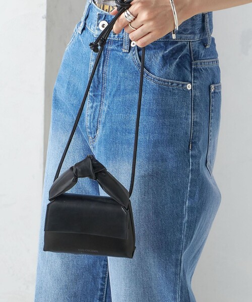 ADD CULUMN（アドカラム）の「ADD CULUMN:WAFT MICRO SHOULDER（ショルダーバッグ・レディース・ブラック/ライトブルー/シルバー・ONE SIZE）」の16枚目の写真