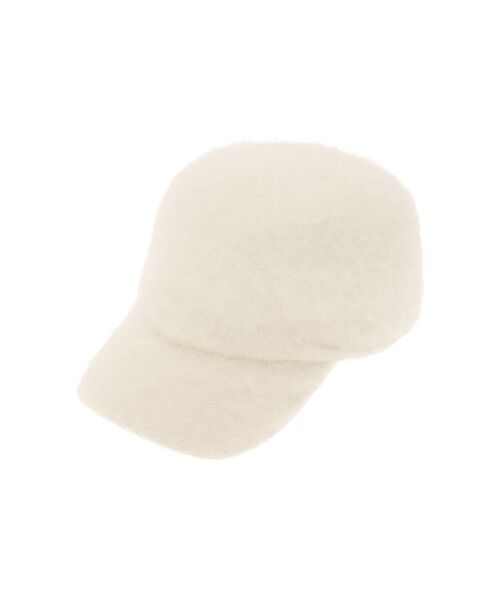 MERCURYDUO（マーキュリーデュオ）の「シャギーCAP（キャップ・レディース・ブラック/ホワイト/ローズ・FREE）」の2枚目の写真