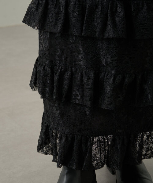 LOUNGEDRESS（ラウンジドレス）の「フリルティアードスカート