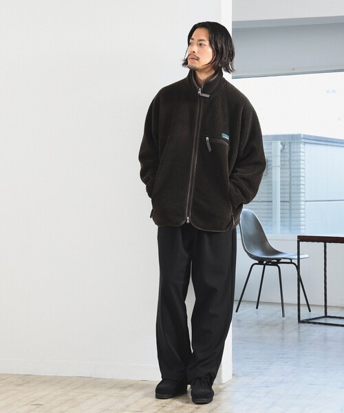 B:MING by BEAMS（ビーミングバイビームス）の「ウォーム ワイド パンツ（その他パンツ・メンズ・ブラック/ブラウン系その他5/ネイビー・SMALL/MEDIUM/LARGE/X-LARGE）」の10枚目の写真