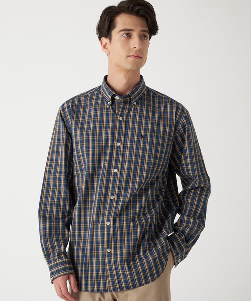 Eddie Bauer(エディーバウアー)の「タイドゥランズ 長袖シャツ(シャツ/ブラウス・メンズ・ダークグリーン系/オレンジ系/ベージュ系2/ネイビー系1/ベージュ系1/グレー系/ブラック/ダークオリーブ/アッシュグレー/ブルー/ネイビー系2/ボルドー/グリーン系/マスタード・L/XL/XXL/S/M)」の8枚目の写真