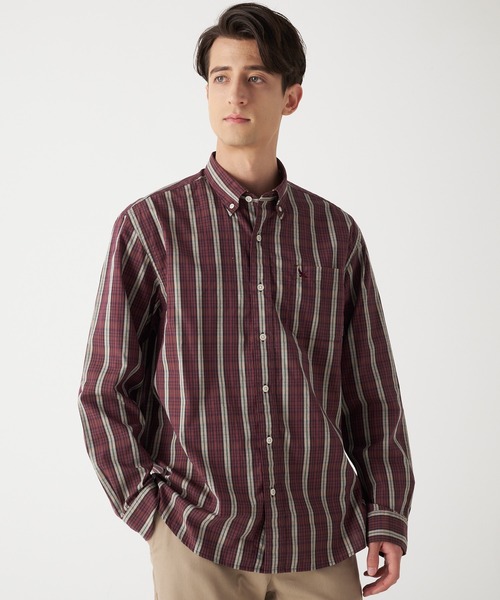 Eddie Bauer(エディーバウアー)の「タイドゥランズ 長袖シャツ(シャツ/ブラウス・メンズ・ダークグリーン系/オレンジ系/ベージュ系2/ネイビー系1/ベージュ系1/グレー系/ブラック/ダークオリーブ/アッシュグレー/ブルー/ネイビー系2/ボルドー/グリーン系/マスタード・L/XL/XXL/S/M)」の13枚目の写真