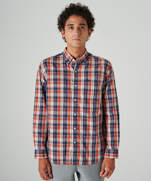 Eddie Bauer(エディーバウアー)の「タイドゥランズ 長袖シャツ(シャツ/ブラウス・メンズ・ダークグリーン系/オレンジ系/ベージュ系2/ネイビー系1/ベージュ系1/グレー系/ブラック/ダークオリーブ/アッシュグレー/ブルー/ネイビー系2/ボルドー/グリーン系/マスタード・L/XL/XXL/S/M)」の15枚目の写真