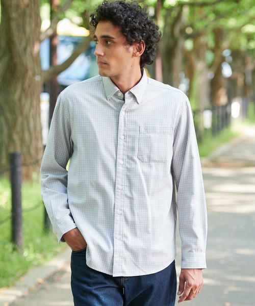 Eddie Bauer(エディーバウアー)の「タイドゥランズ 長袖シャツ(シャツ/ブラウス・メンズ・ダークグリーン系/オレンジ系/ベージュ系2/ネイビー系1/ベージュ系1/グレー系/ブラック/ダークオリーブ/アッシュグレー/ブルー/ネイビー系2/ボルドー/グリーン系/マスタード・L/XL/XXL/S/M)」の16枚目の写真