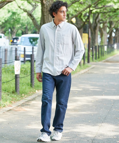 Eddie Bauer(エディーバウアー)の「タイドゥランズ 長袖シャツ(シャツ/ブラウス・メンズ・ダークグリーン系/オレンジ系/ベージュ系2/ネイビー系1/ベージュ系1/グレー系/ブラック/ダークオリーブ/アッシュグレー/ブルー/ネイビー系2/ボルドー/グリーン系/マスタード・L/XL/XXL/S/M)」の17枚目の写真